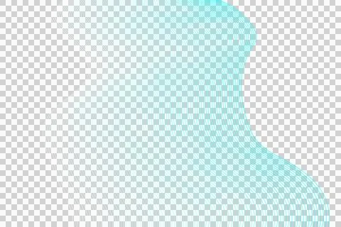 Glowing Blue Digital Pattern on White Background Stock Illustration