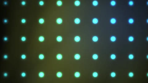 Glowing blue dots on dark background. Stock Footage 340016710