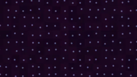 Glowing Blue Dots on Dark Purple Background Stock Footage 341931663