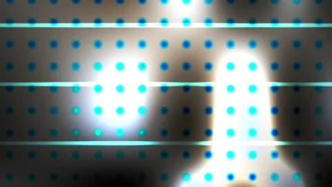 Glowing blue dots on screen display. Stock Footage 335354120