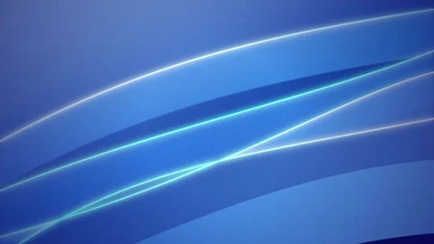 Glowing blue geometric lines drift in a seamless loop Stock Footage 341401761
