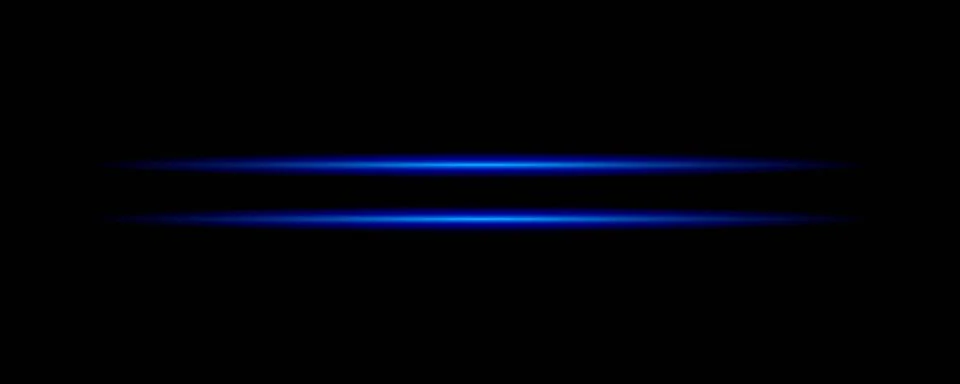 Glowing blue light beam Stock Illustration