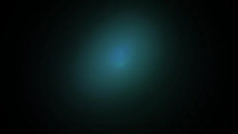 Glowing Blue Light in Black Background. Stock Footage 340016919