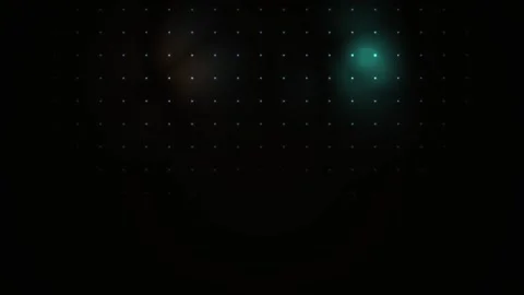 Glowing blue light in darkness. Stock Footage 340017023