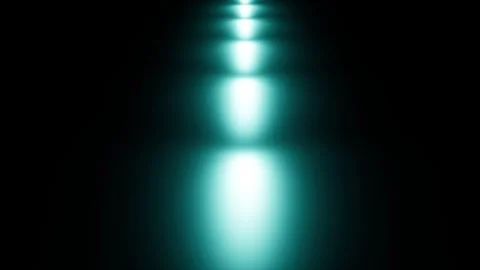 Glowing blue lights in road concept. Speed way ahead straight. Infinity neve Stock Footage 248622963