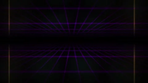 Glowing blue lines on black background with white space. Stock Footage 336229885