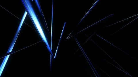 Glowing blue lines Stock Footage 99439522