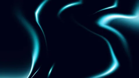 Glowing blue liquid background with wavy lines Stock Illustration
