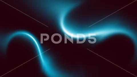 Glowing blue liquid background with wavy lines PSD 模板
