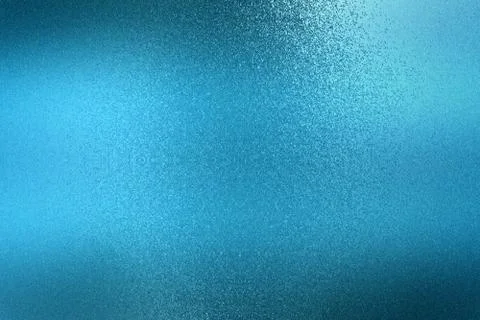 Glowing blue metal wall texture, abstract pattern background Stock Illustration