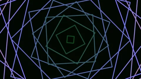 Glowing blue neon abstract digital network pattern connecting futuristic te.. Stock Footage 341056242