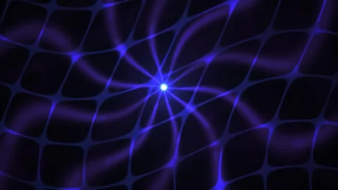 Glowing blue network with radiant connections and nodes. Stock Footage 335951711