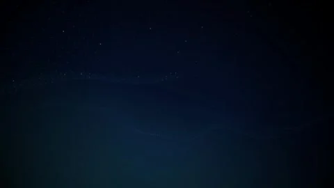 Glowing blue particle wave undulating in a dark digital space Stock Footage 340877239