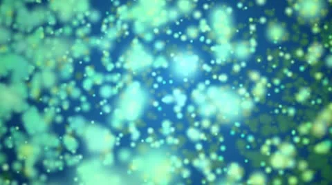 Glowing blue particles background Video stock 10756494