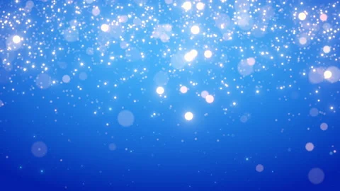 Glowing blue particles background light video Stock Footage 208807771