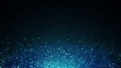 Glowing blue particles background light video Stock Footage 210234502