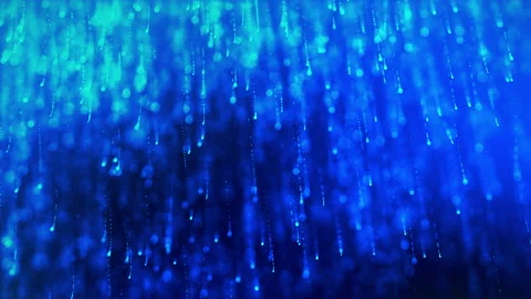 Glowing blue particles Stock-Footage 159494188