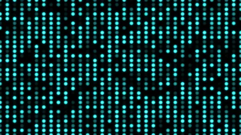 Glowing blue sphere particles background. Stock Footage 130380290