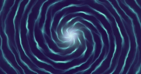 Glowing Blue Spiral with Dynamic Flow Stock Footage 325989803