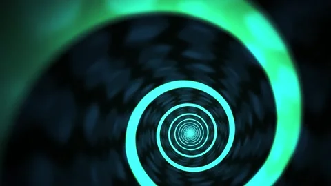 Glowing blue spiral light animation sequence. Stock Footage 334877649