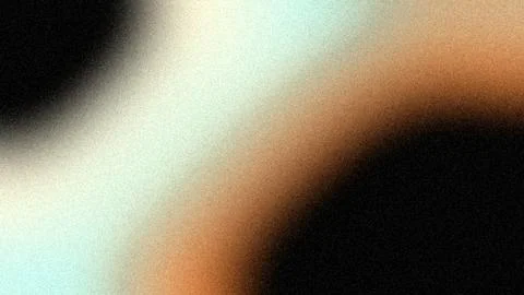 Glowing blurred background in teal and orange, soft grainy noise texture fo.. Stock Illustration