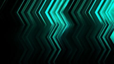 Glowing blurred light stripes in motion over on background. Colorful rays. Le Stock Illustration