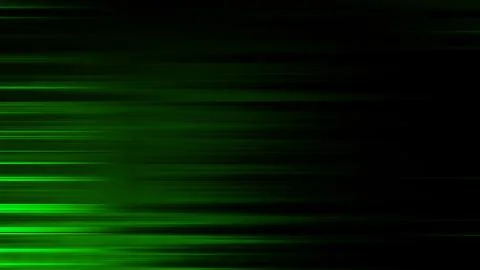 Glowing blurred light stripes in motion over on background. Colorful rays. Le Stock Illustration