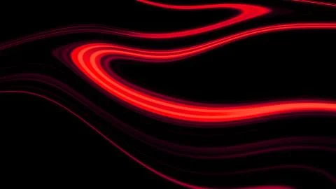Glowing blurred light stripes in motion over on background. Colorful rays. Le 스톡 일러스트