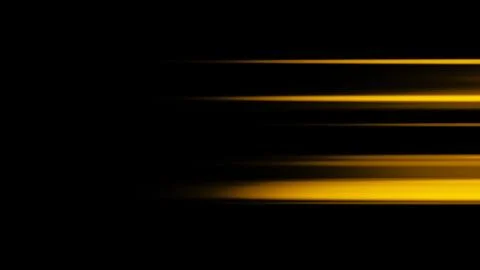Glowing blurred light stripes in motion over on background. Colorful rays. Le Stock Illustration