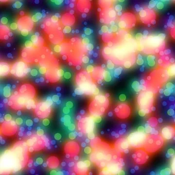 Glowing bokeh background Stock Illustration