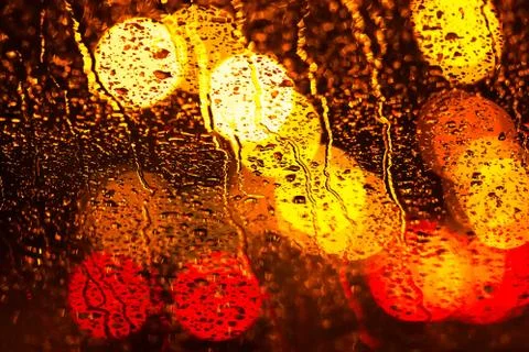 Glowing bokeh background Stock Photos