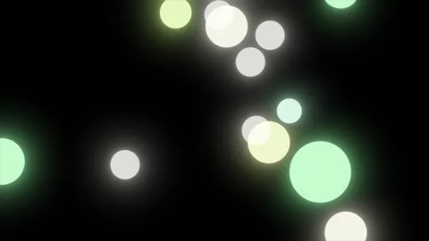 Glowing Bokeh Light Particles. Bokeh Light Animation Vídeos de archivo 310550240