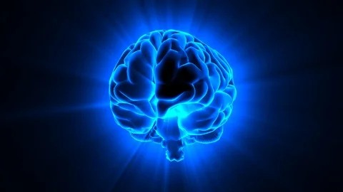 Glowing Brain Stock-Footage 122972606