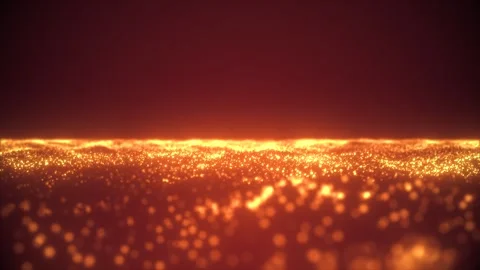 Glowing brilliant wave background Video stock 308137689