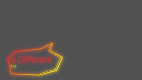 Glowing Bubble Lower Thirds Stock After Effects