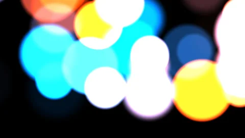 Glowing Bubble Motion Effect Video stock 294136834