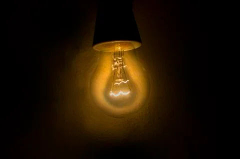 Glowing bulb Stock-Fotos
