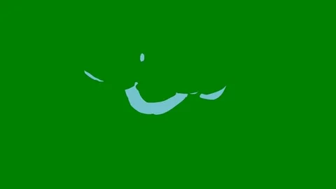 A glowing burst effect transitioning on green screen perfect for creating 動画素材 301386324