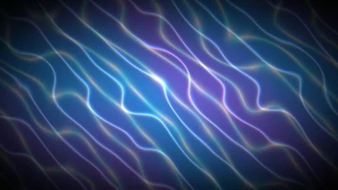 Glowing caustic light lines ripple in a seamless loop Stock Footage 340957260