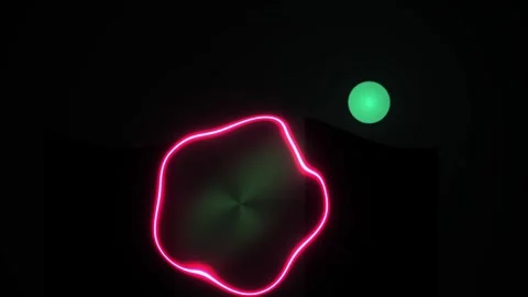 Glowing cells under microscope. 스톡 동영상 337506989