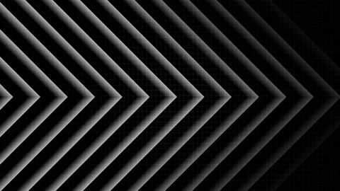 Glowing chevron lines background creating a modern abstract geometric patte.. Stock Footage 339277802