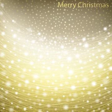 Glowing Christmas Background Illustrazione stock