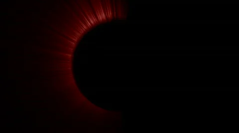 Glowing circle background loop Stock Footage 495087