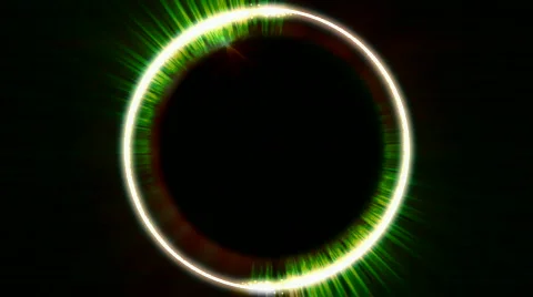 Glowing circle background loop Stock Footage 511812