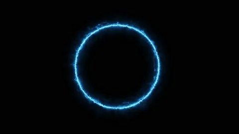 Glowing circle Stock Footage 159264953
