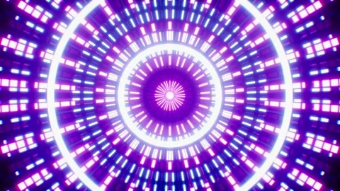 Glowing Circle Light Screen Lamps for VJ Loop Vidéo 339631125