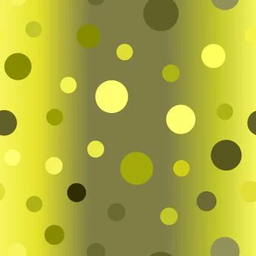 Glowing circle pattern. Seamless vector Stock Illustration