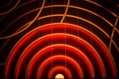 Glowing circle Stock Photos