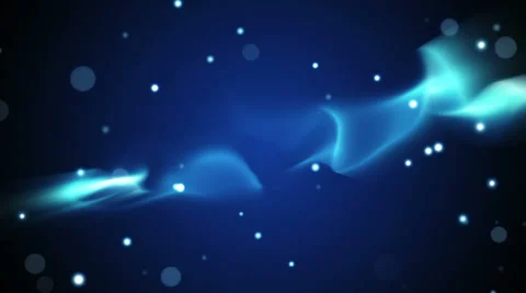 Glowing circles and magic smoke loop background Stock Footage 33994802