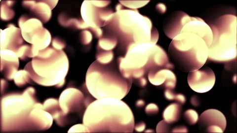 Glowing circles on a black background Stock Footage 172231917